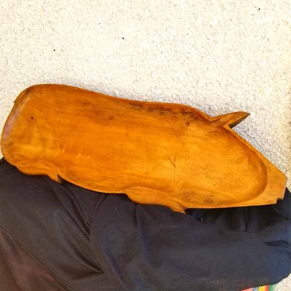 ATQ 36" DOUGH bowl TRENCHER handmade platter MAPLE - Picture 1 of 5